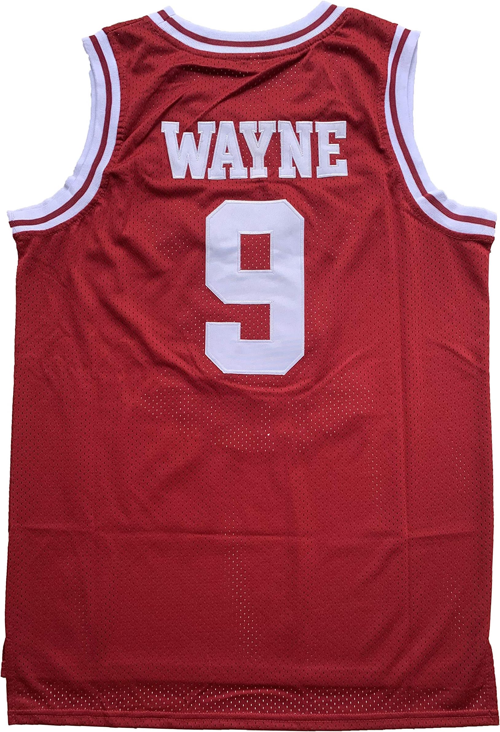 PHM Men 9 Wayne Hillman College Theater Movie Basketball Jersey Stitched S-XXXL