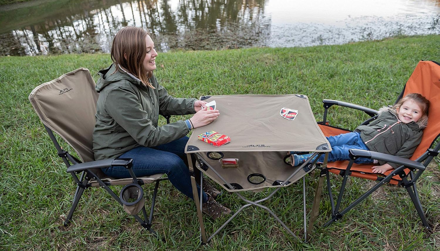 ALPS Mountaineering Eclipse Table, Khaki : Sports & Outdoors