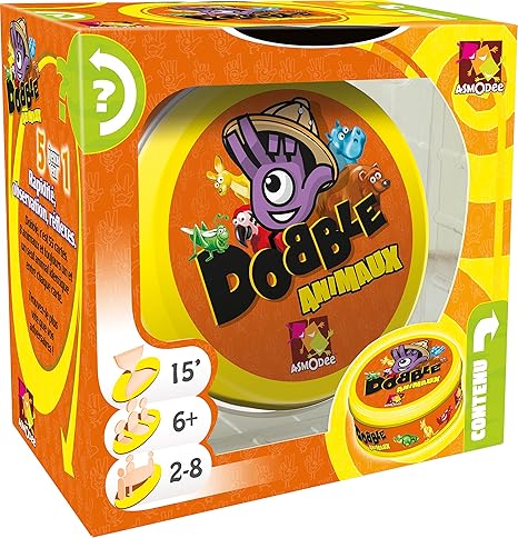 Asmodee doan01fr Dobble Tiere
