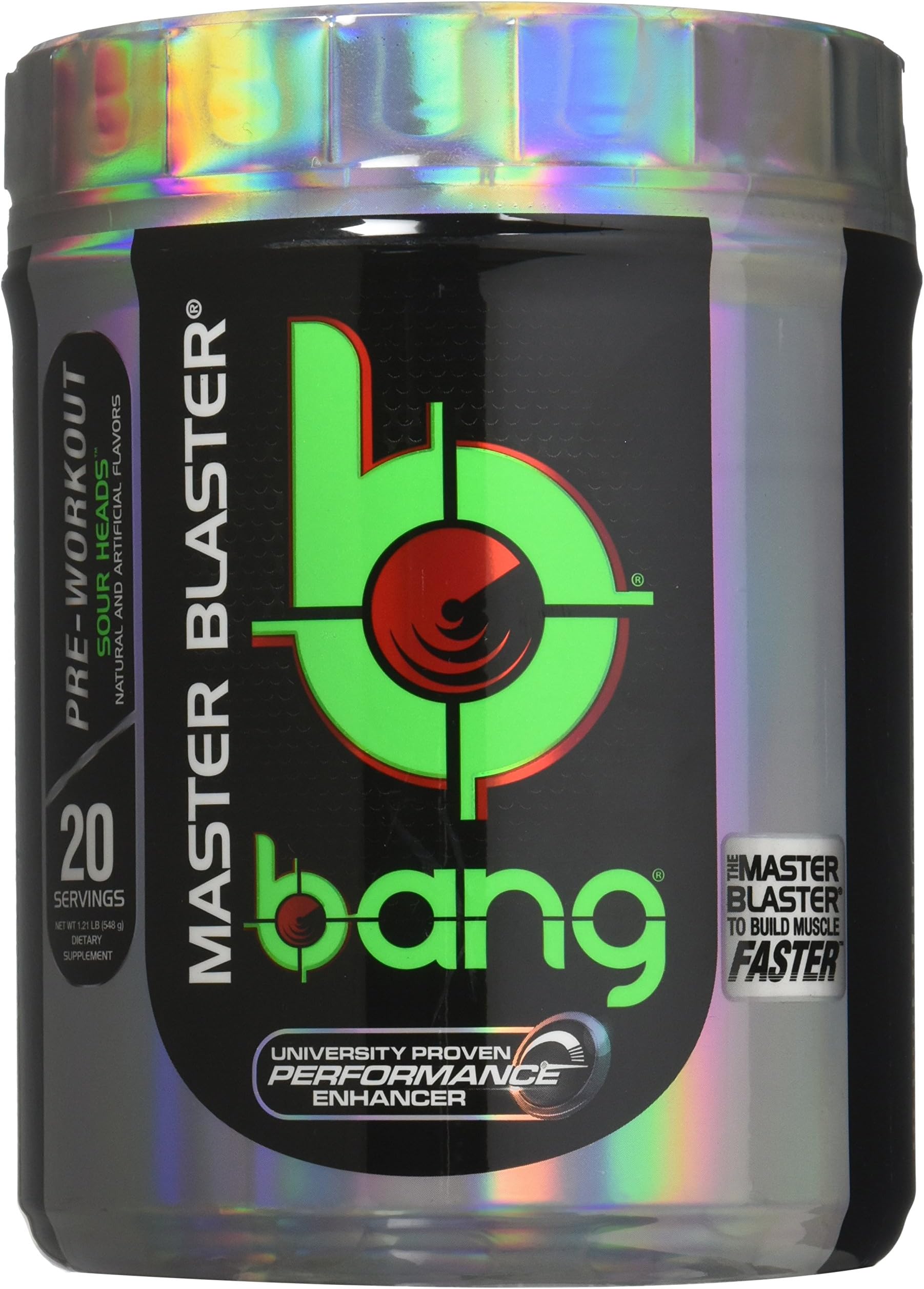 VPX Sports Bang Pre-Workout Master Blaster Sour Heads 1.16 lbs