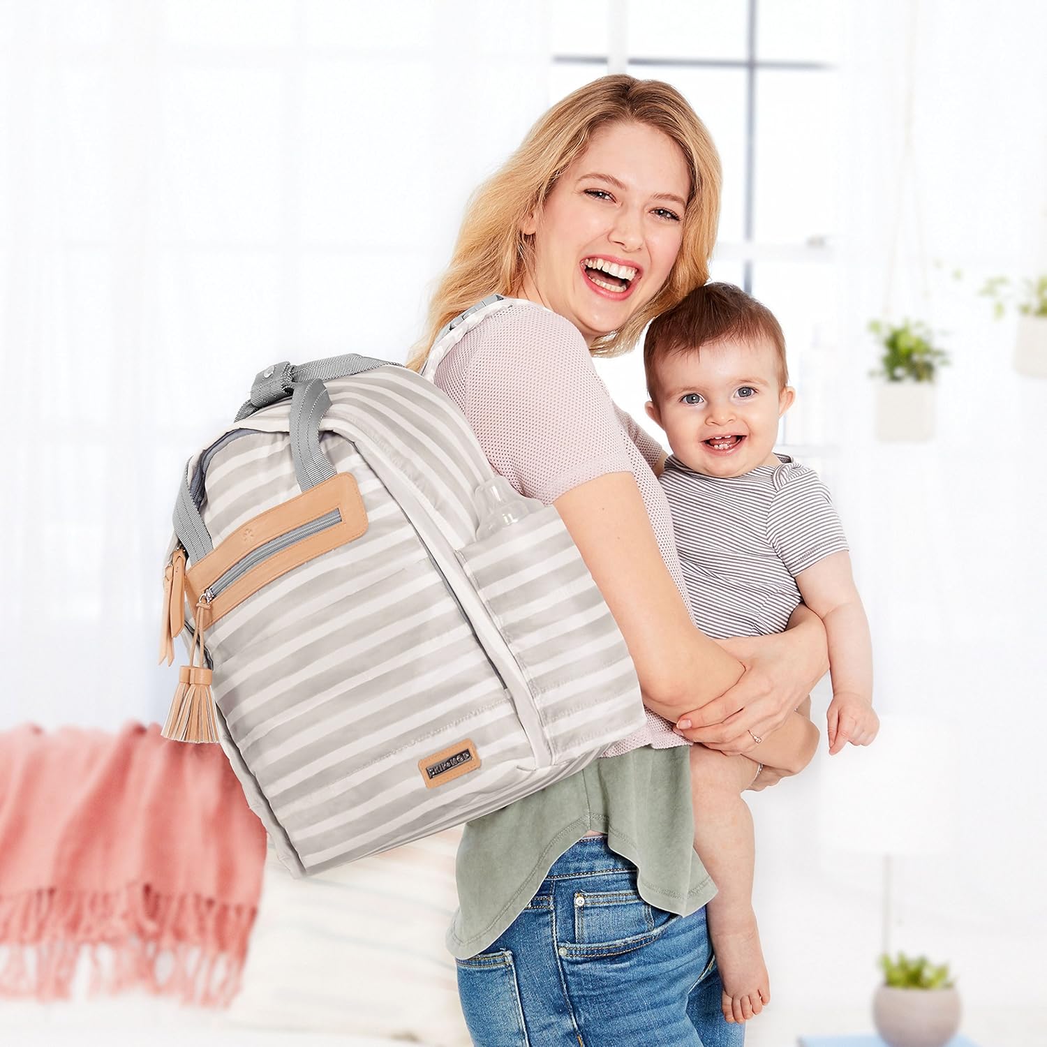 skip hop riverside ultra light diaper backpack