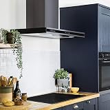 Russell Hobbs 90cm Midnight Collection Chimney Cooker Hood Dark Steel view 4