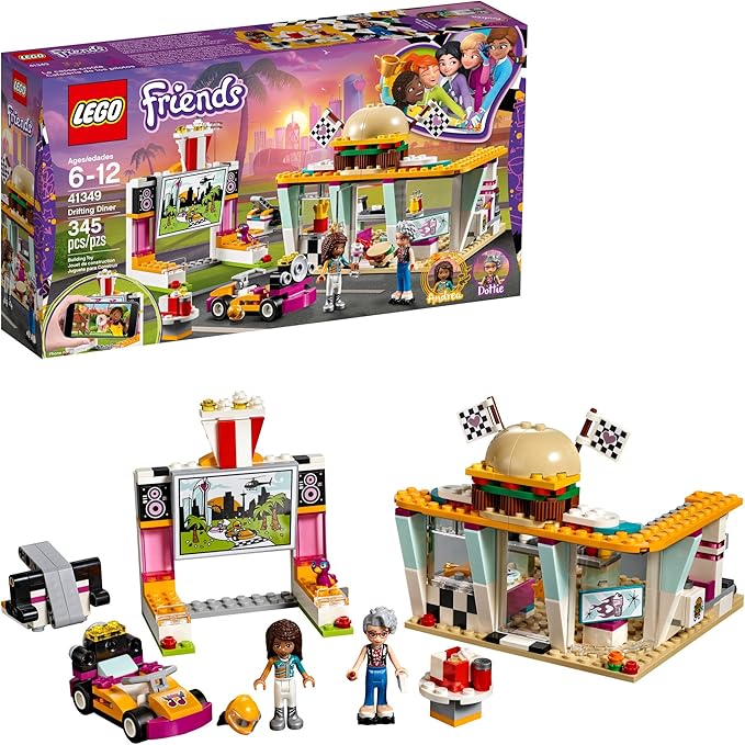 lego friends pink car