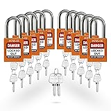 TRADESAFE Lockout Tagout Locks Set with Master Keys