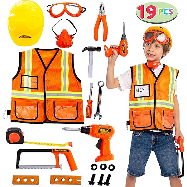 little tikes construction worker costume
