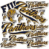 Desert Cactus Florida International University Sticker Panthers FIU Vinyl Decals Laptop Water Bottle Car Scrapbook Sheet T1 (Type 1-1)