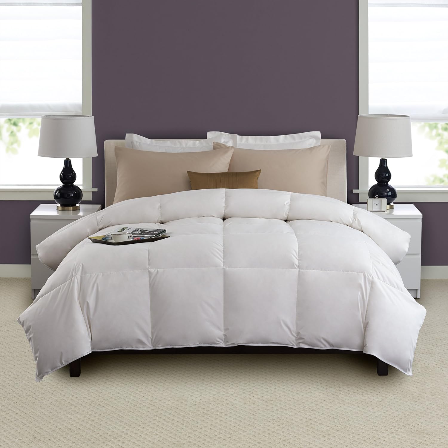 Pacific Coast Hotel Down Comforter 230 Thread Count 550 Fill Power