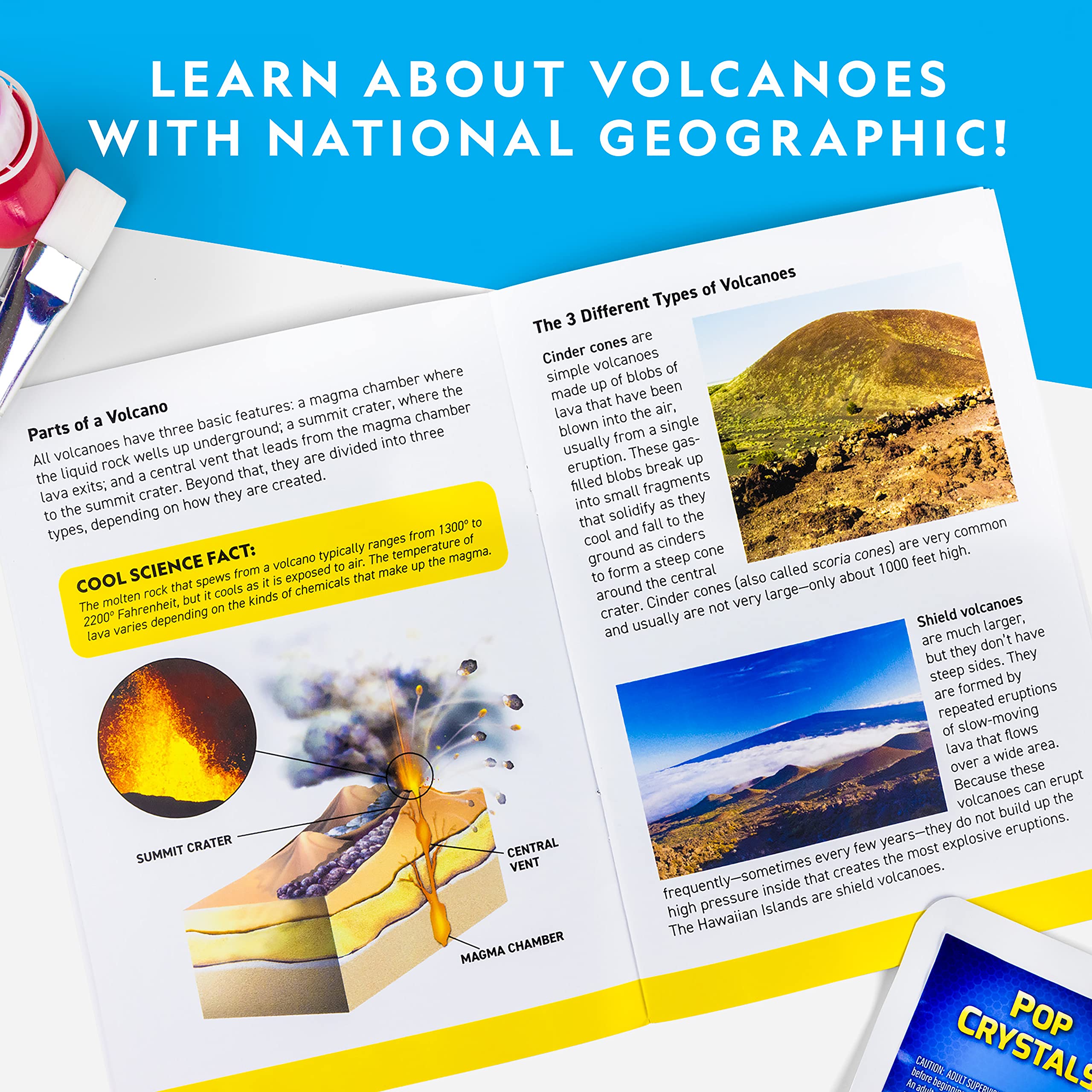 National Geographic Jumbo Volcano Science Kit - 18