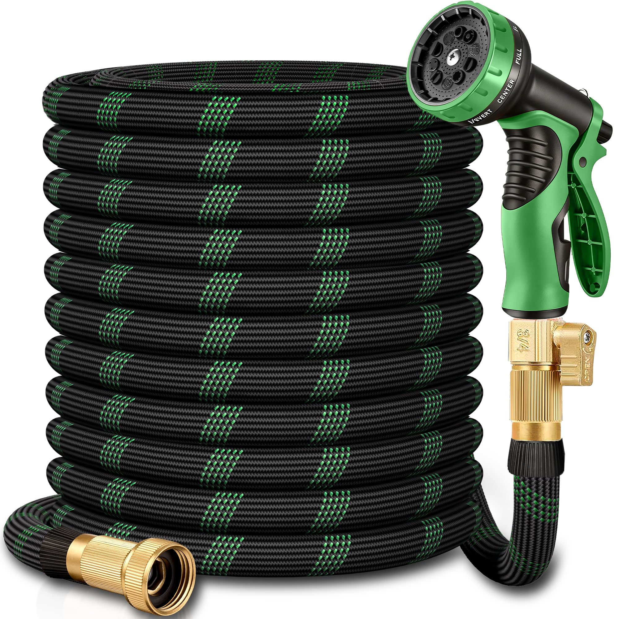 200 ft garden hose,2026 new improved lightweight all-weather water hoses, ultra durable and flexible