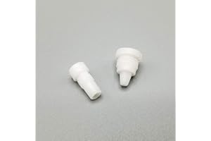 BETTER H2O PRODUCTS INC. Fleck Style Brine White Injector Nozzle 10913 and White Throat 10914 | Used on Fleck 1500, 2510, 2750, 2850, 2900, 5600, 9000, 9500 Water Treatment Valves | Used for 8" / 9" / 10" Diameter Tanks |