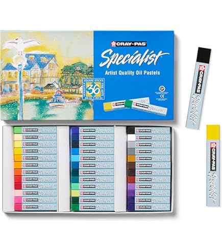 Amazon.com : CREATIVE ART MATERIALS Caran D'ache Neopastel Oil