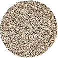 Ausluru 100% Natural Sand, Multi-Purpose Mixed Silica Sand for Fire Pits, Aquariums and Landscaping, 11LB Medium