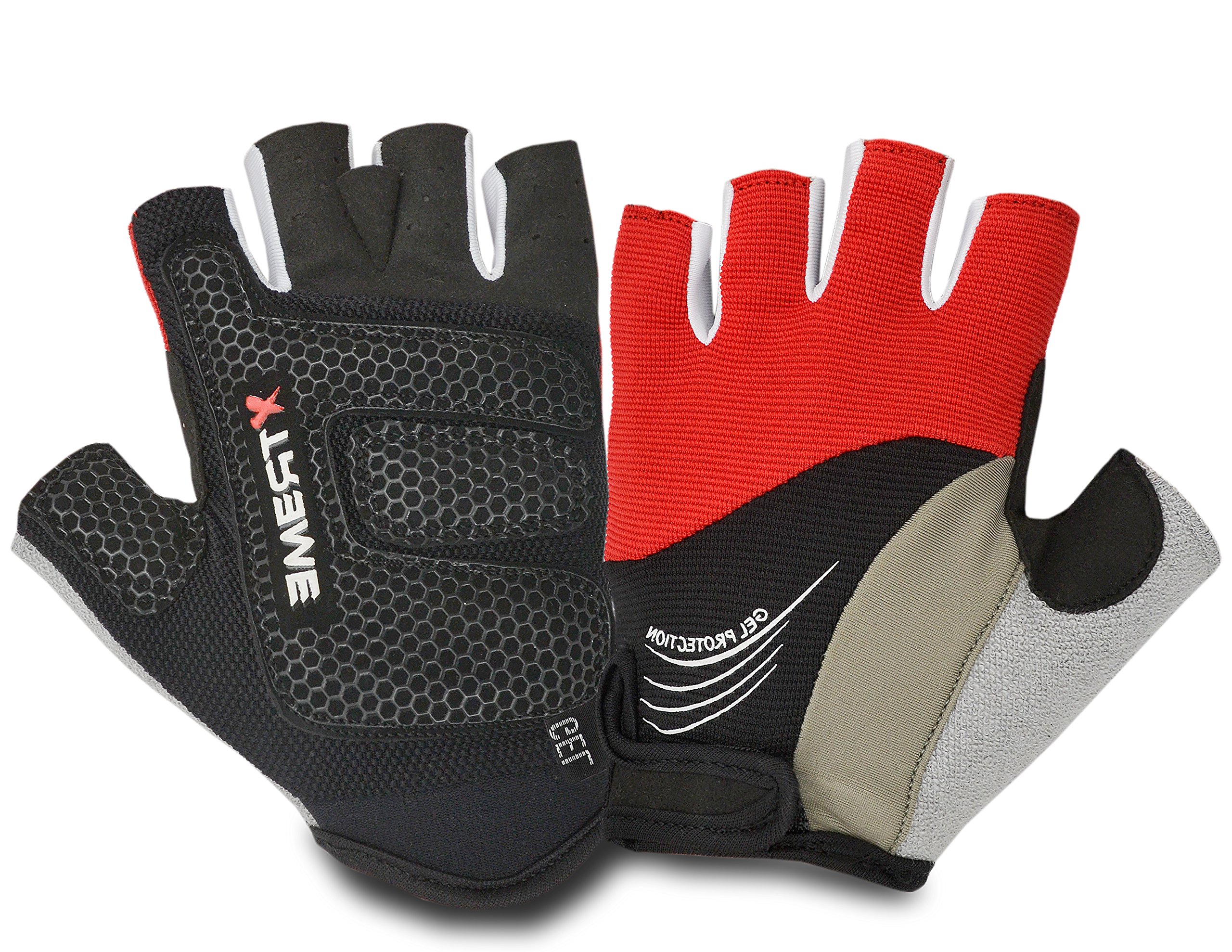 buy them safely H2Gear Unisex Cycling Gloves Wheelchair Gym Sports Half