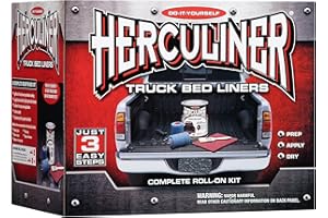 J-B WELD HERCULINER Grey 6 Foot Truck Bed Roll on Bedliner Kit
