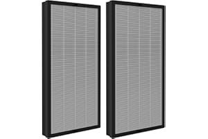 SAKEGDY Replacement Filter, Compatible with JF888 Air Purifier, 2 Pack 3-in-1 H13 HEPA Filter for Dust,Odor,Pet Dander,Pollen