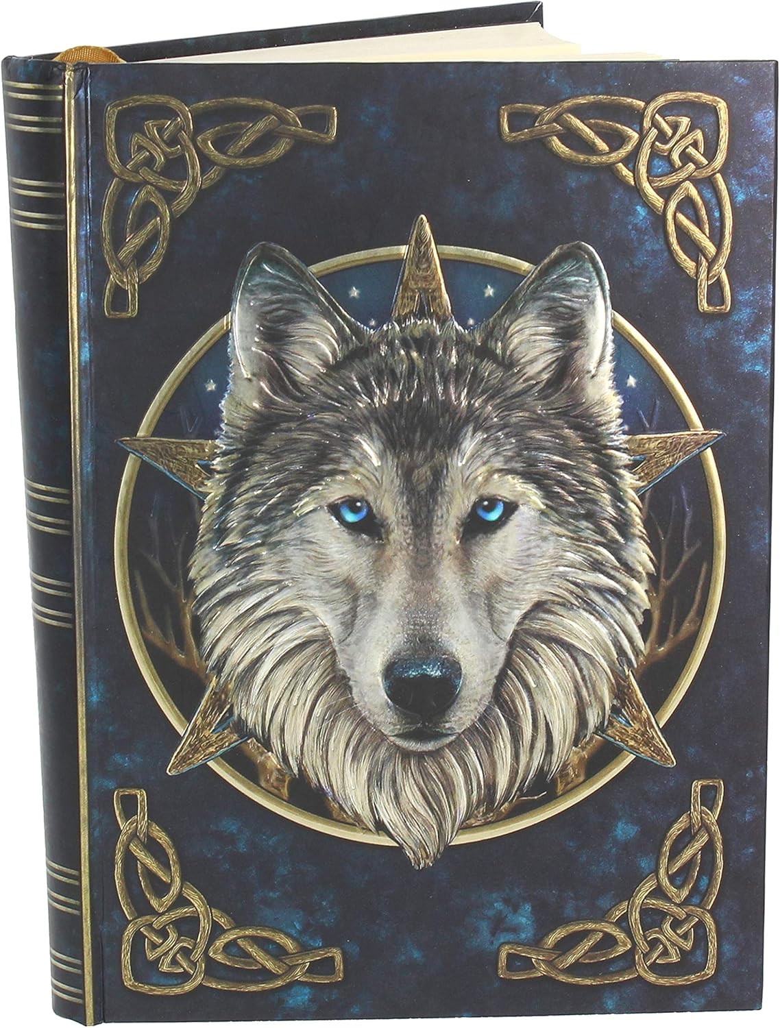 Nemesis Now Wild One Lisa Parker Journal 18cm Blue, Coated, Wood Free Paper, Size,17cm