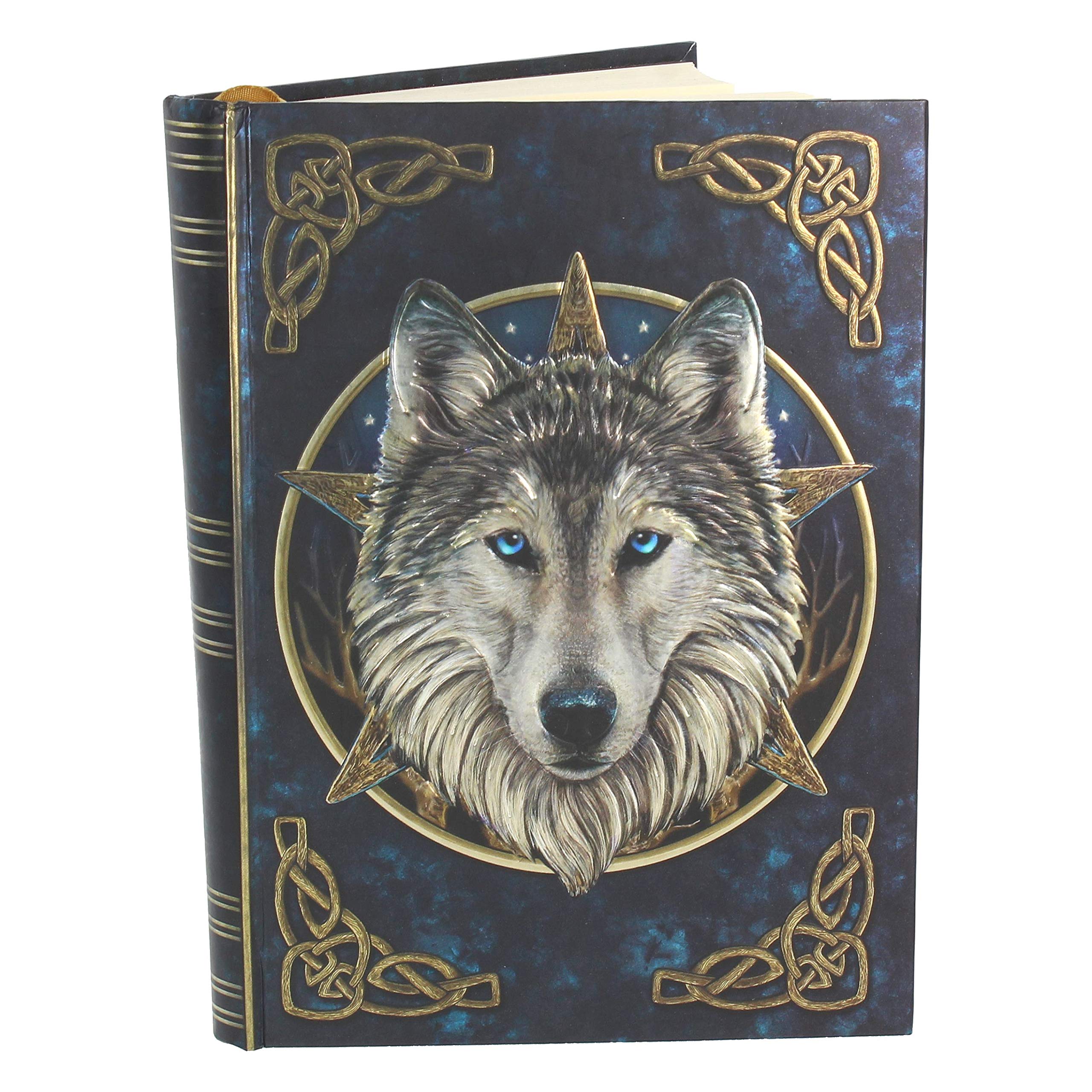 Nemesis Now Wild One Lisa Parker Journal 18cm Blue, Coated, Wood Free Paper, Size,17cm