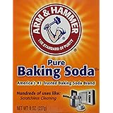 Arm & Hammer Pure Baking Soda, 8 Ounce (Pack of 3)