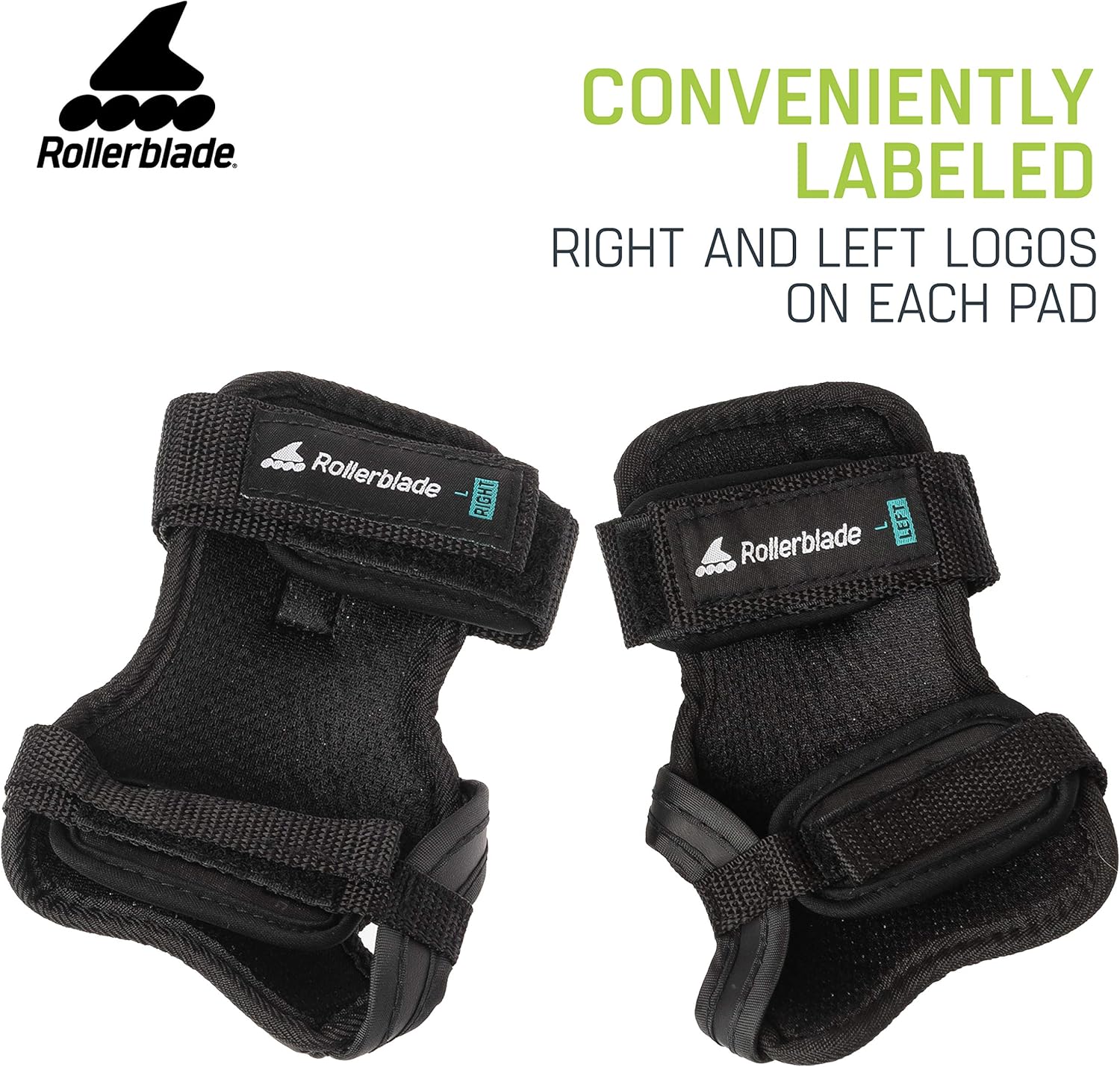 Rollerblade Skate Gear Wrist Pad Protective Gear, Unisex, Multi Sport Protection, Black : Sports & Outdoors