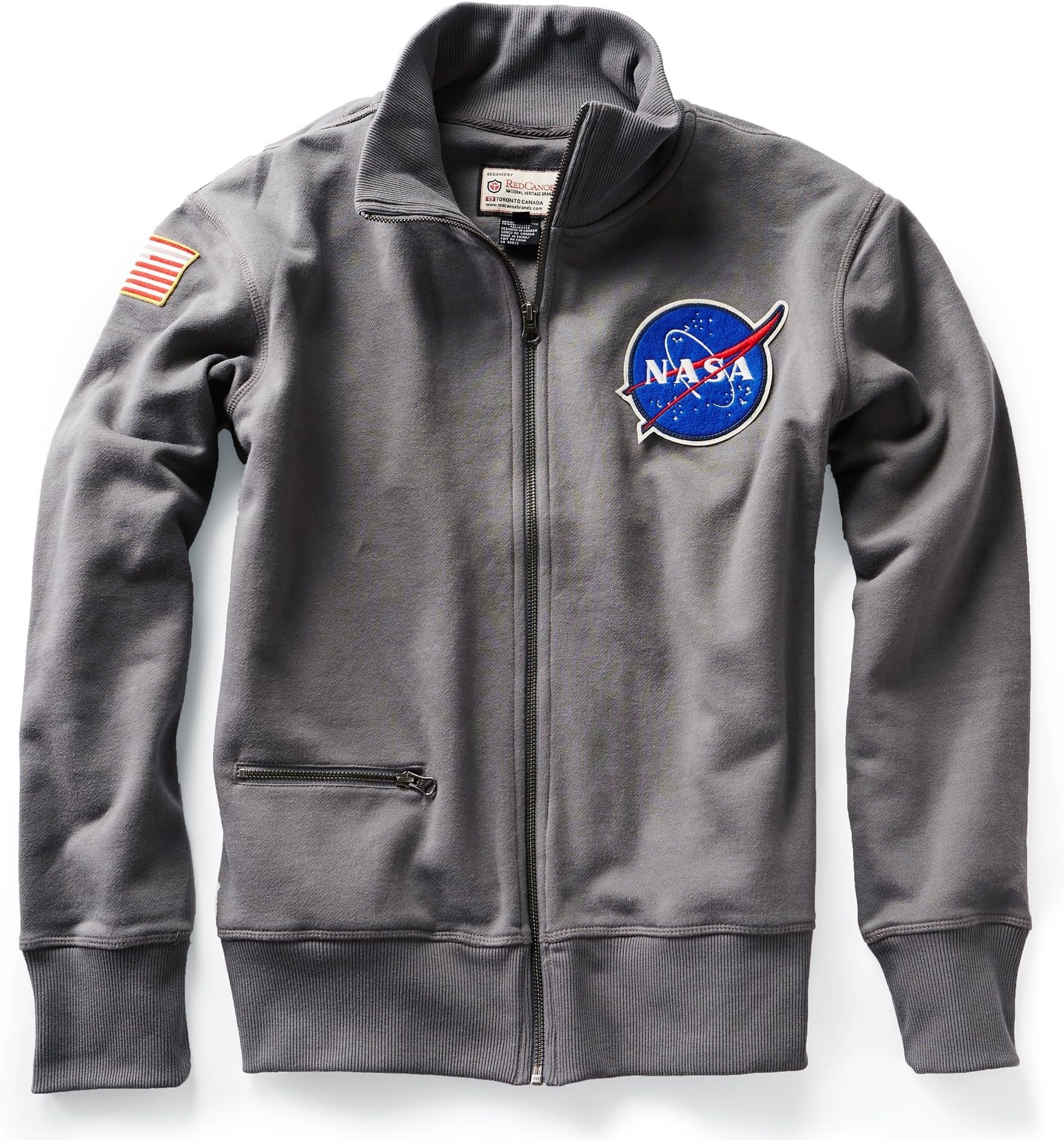Red Canoe NASA Rocket Scientist Full Zip Sweat
