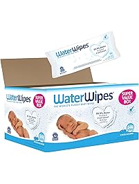 WaterWipes Sensitive Baby Wipes, 9 Packs of 60 Count (540 Count)