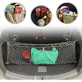 Envelope Style Automotive Elastic Trunk Mesh Cargo Net for Mazda CX-9 Sport Touring 2016-2023 - Premium Trunk Organizers and Storage - Luggage Net for SUV - Best Car Organizer for Mazda CX9 TC