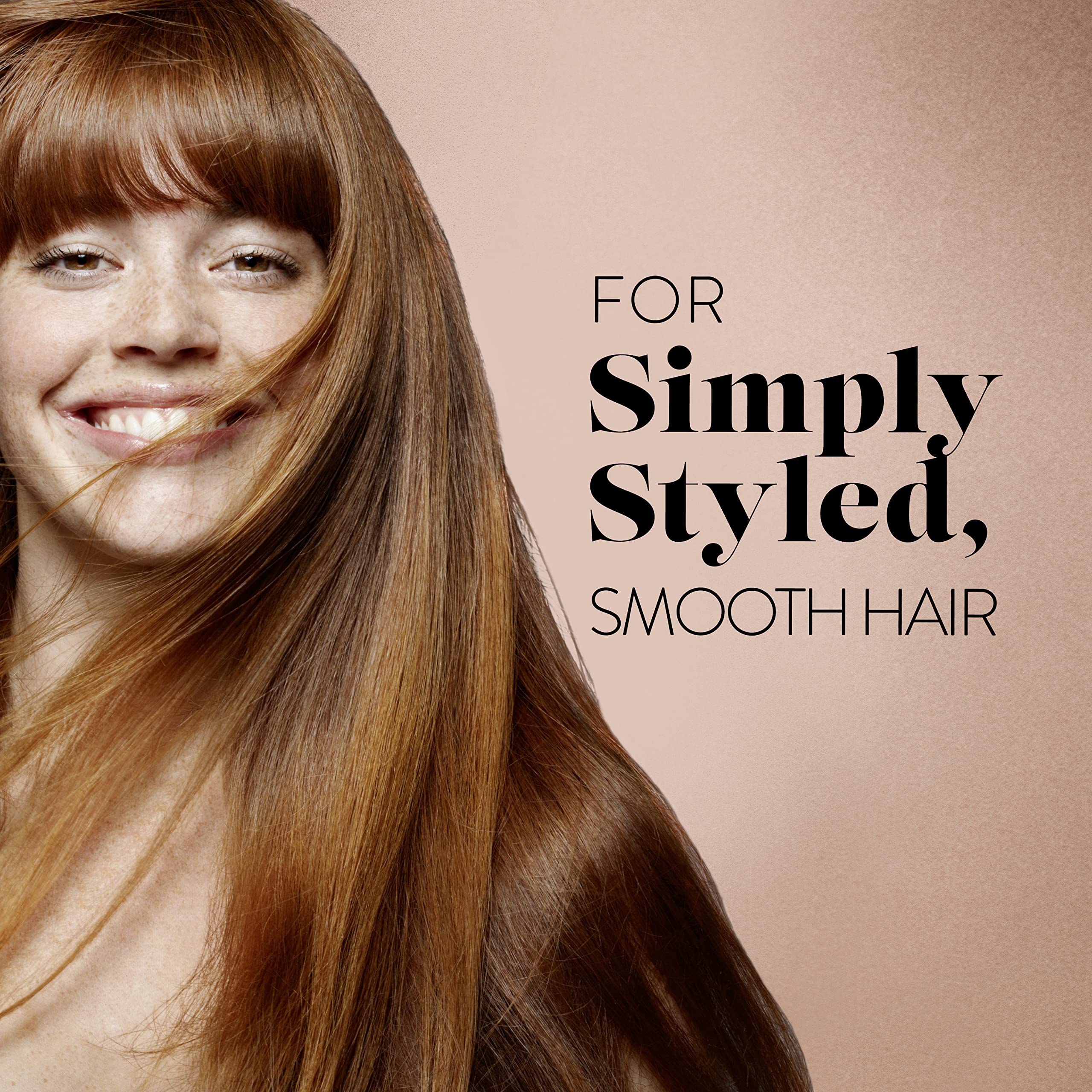 Suave Keratin Shampoo, Conditioner Set + Hair Smoothing Serum, Treatment for Dry, Damaged Hair (3 Piece Set)