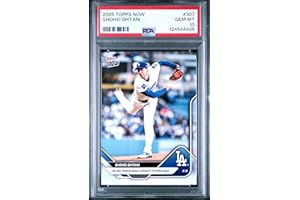 HOFSM.COM HALL OF FAME SPORTS MEMORABILIA Graded 2025 Topps Now Shohei Ohtani #307 Baseball Card PSA 10 Gem Mint
