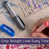 The Quilted Bear Chalk Fabric Markers - White Pen Style for Sewing view 5