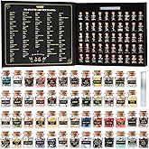 Bulk Crystals and Healing Stones 50 PCS - Real Mini Crystals for Spell Jars - Crystals for Witchcraft - Crystal Sets for Witchcraft Supplies - Real Crystal Witch Healing Crystals for Beginners Set