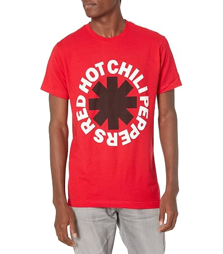 Amazon.com: Official Red Hot Chili Peppers Distressed Outlined