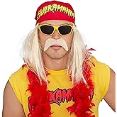 Hogan Wrestler Deluxe Complete Set Adult Halloween Costume Cosplay