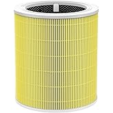 Core 600S Pet Care Replacement Filter for LEVOIT Core 600S & Core 600S-P Air Purifier, for Core 600S-P Pet Care Replacement Filter, Core 600S-RF-PA, 1 Pack, Yellow