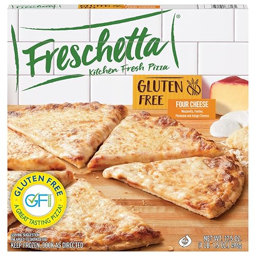 Freschetta Gluten Free Frozen Pizza, Four Cheese Medley