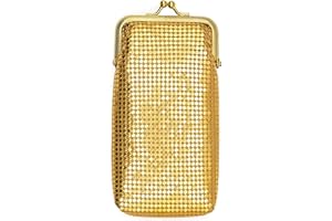 STEPHANIE IMPORTS Gold Vintage Luxuriant Soft 3mm Metallic Mesh (Full Pack 100s/Kings) Cigarette Case Purse