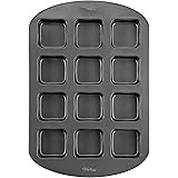 Wilton Brownie Bar Pan, 12-Cavity, Brownie Pan, Steel