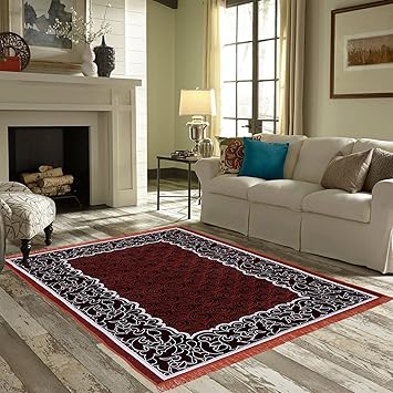 Buy Braids Premium Home Jacquard Weaved Multi Chennile Bedroom Living Room Rugs And Carpets 06 Online At Low Prices In India Amazon In