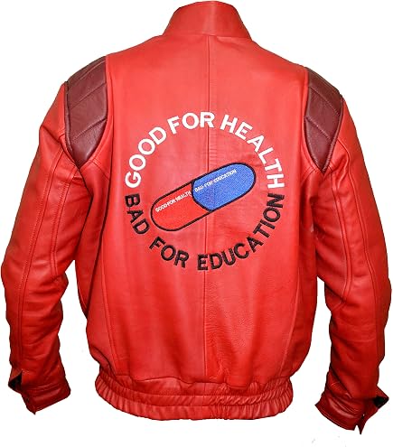 The Jasperz Men's Real Leather Red Jacket-Premium Genuine Leather