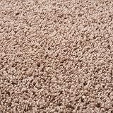THE RUGS Beige Shaggy Living Room Rug 60x110 cm 30 mm Thick view 4