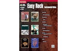Easy Rock Instrumental Solos, Level 1: Alto Sax, Book and Online Audio/Software