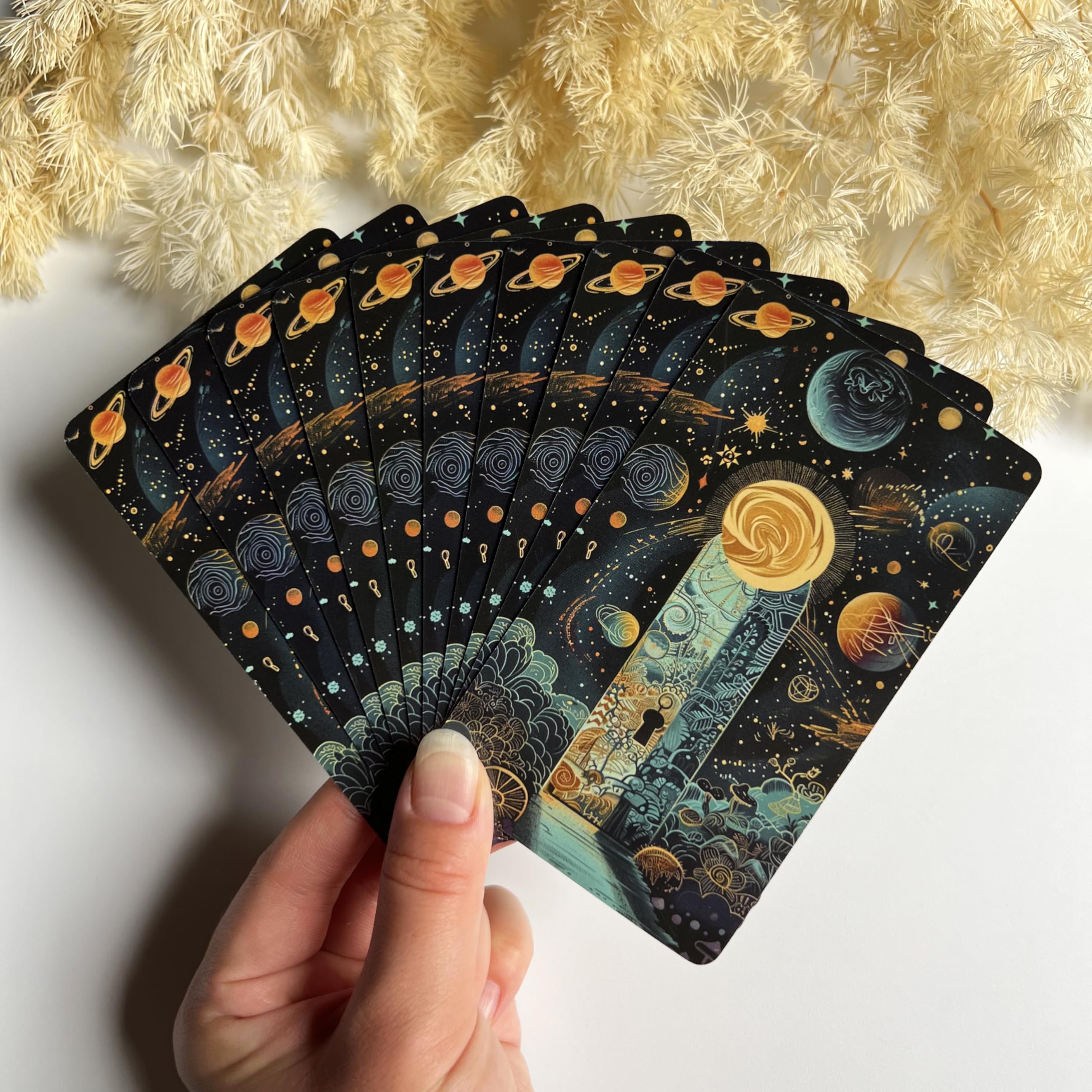 Seeds of Stardust Oracle Deck, Cosmic Oracle Cards for Intuition, 80 Tarot Cards for Divine Guidance and Higher Self Messages