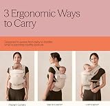 Ergobaby Adapt Carrier SoftTouch Cotton Onyx Black 3 Positions Newborn view 4