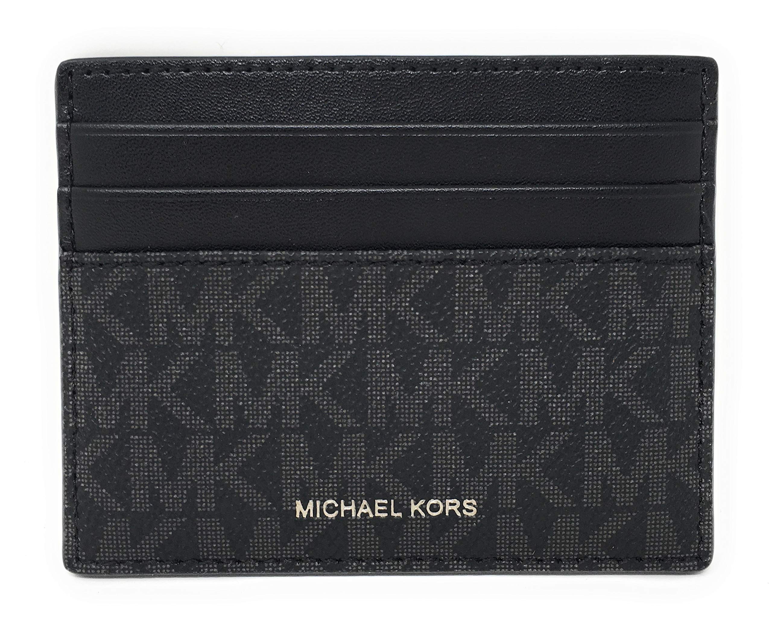 Michael Kors Cooper Tall Card Case Wallet - Slim Front Pocket Wallet