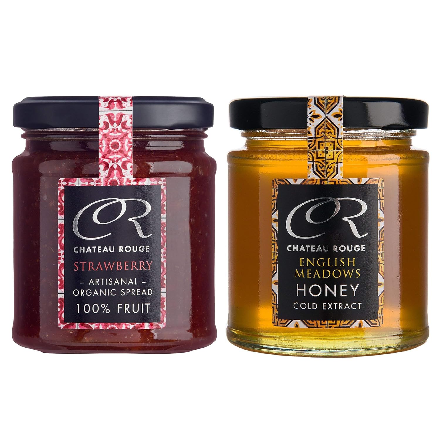 Honey Gift Sets Raw Honey UK and Organic Jam Sugar Free, Strawberry