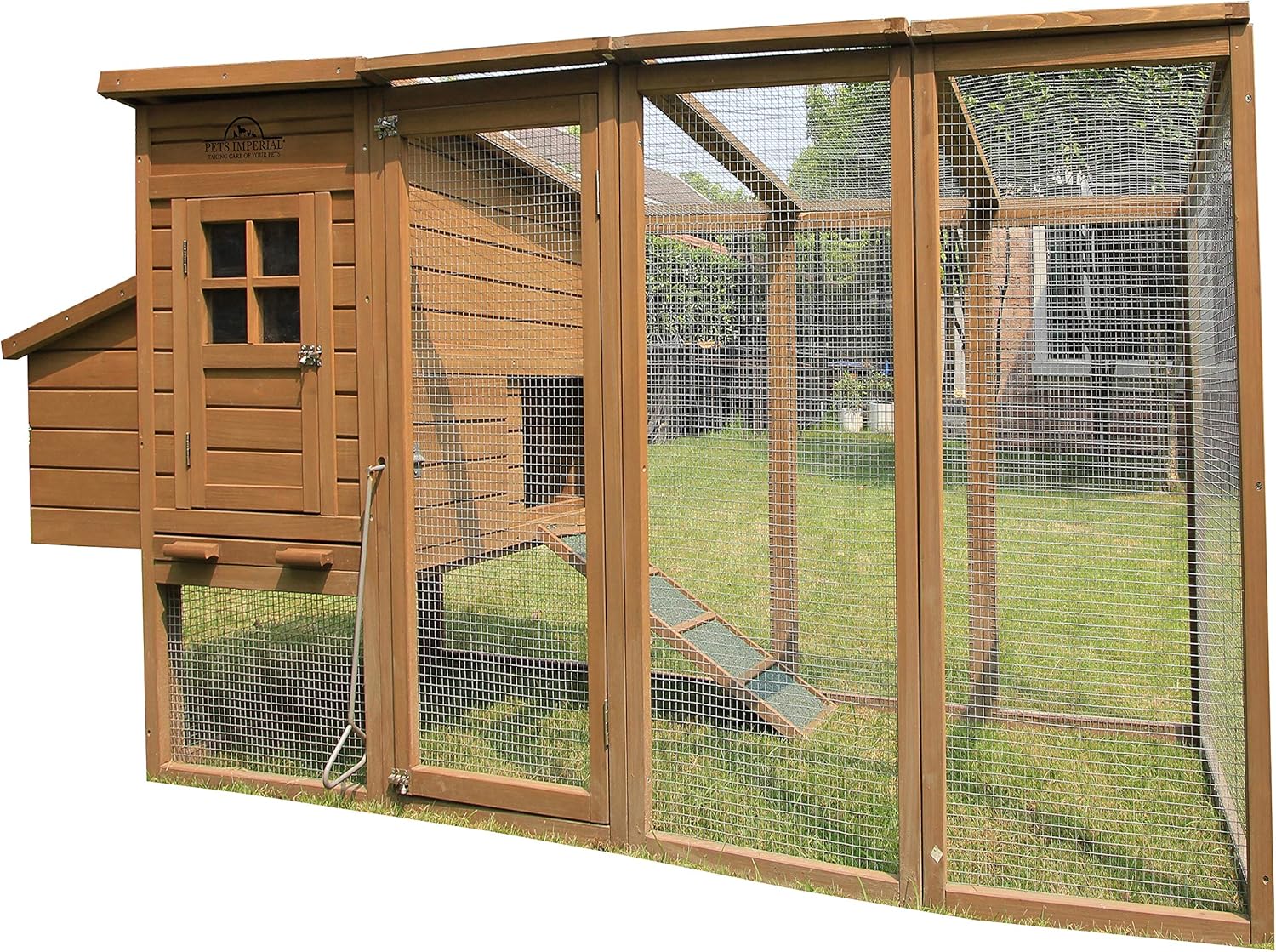 Pets Imperial® Blenheim Chicken Coop With Extra Long Run 8ft/2.5m and