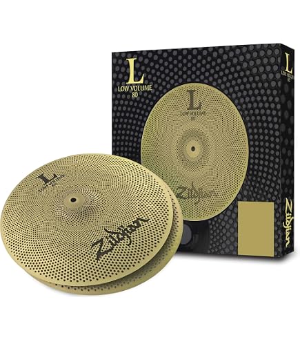 Amazon.com: Zildjian LV38 L80 Low Volume Cymbal Set : Musical