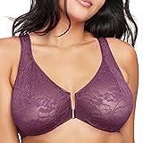 Glamorise Full Figure Plus Size Lacey T-Back