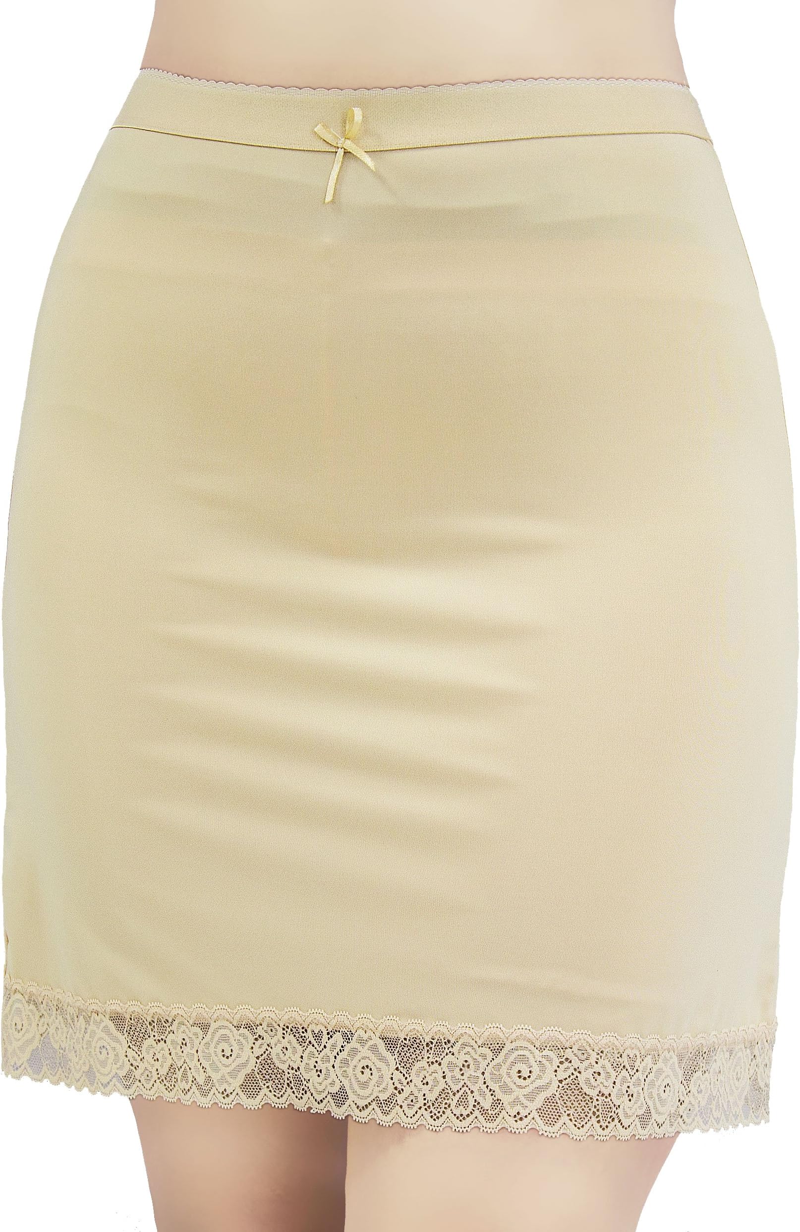 Anny Women Ladies Underskirt Lace Waist Slip