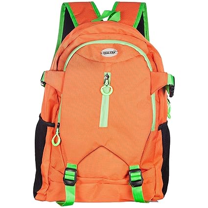 New-Era Polyester 35 liter Orange for Boys and Girls School Bag