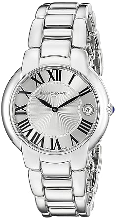 Raymond Weil Womens 5235-ST-00659 Jasmine Silver-Tone Stainless Steel Watch